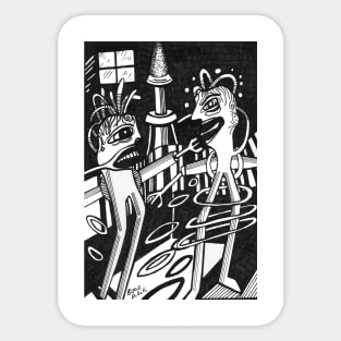 Ringmasters Dance Sticker